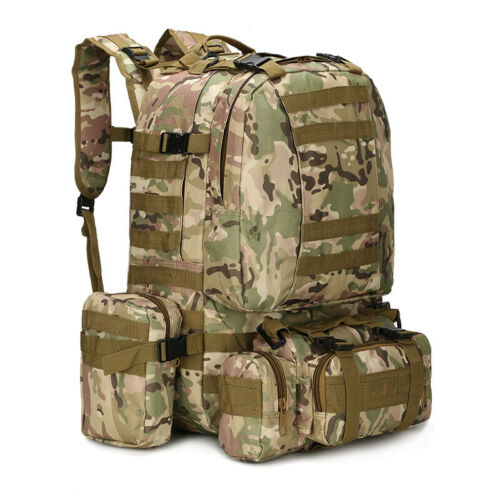 60L MOLLE Outdoor-Militär-Tactical-Rucksack – Camping, Wandern, Trekking