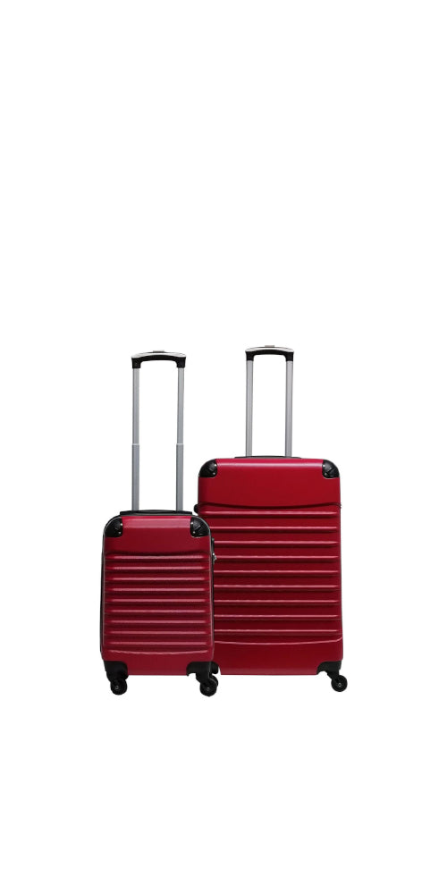 Rebolet | 2-teilige Hartschalen-Kofferset – Siena Rosso