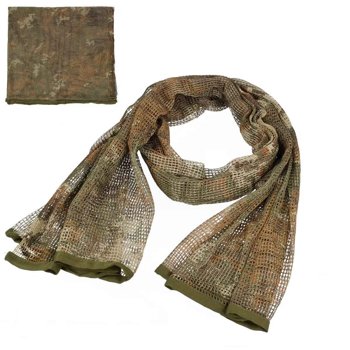 Camo-Mesh Tactical-Schal – atmungsaktiv, vielseitig einsetzbar