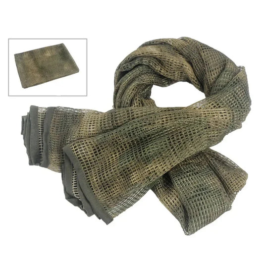 Camo-Mesh Tactical-Schal – atmungsaktiv, vielseitig einsetzbar
