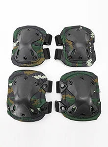 Unisex Tactical Knie- & Ellbogenschoner – Camo-Schutzausrüstung
