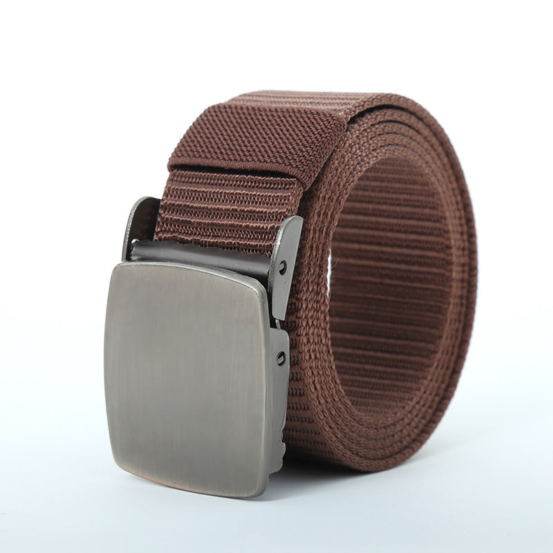 Herren Heavy-Duty Canvas-Gürtel mit atmungsaktivem Gurtband