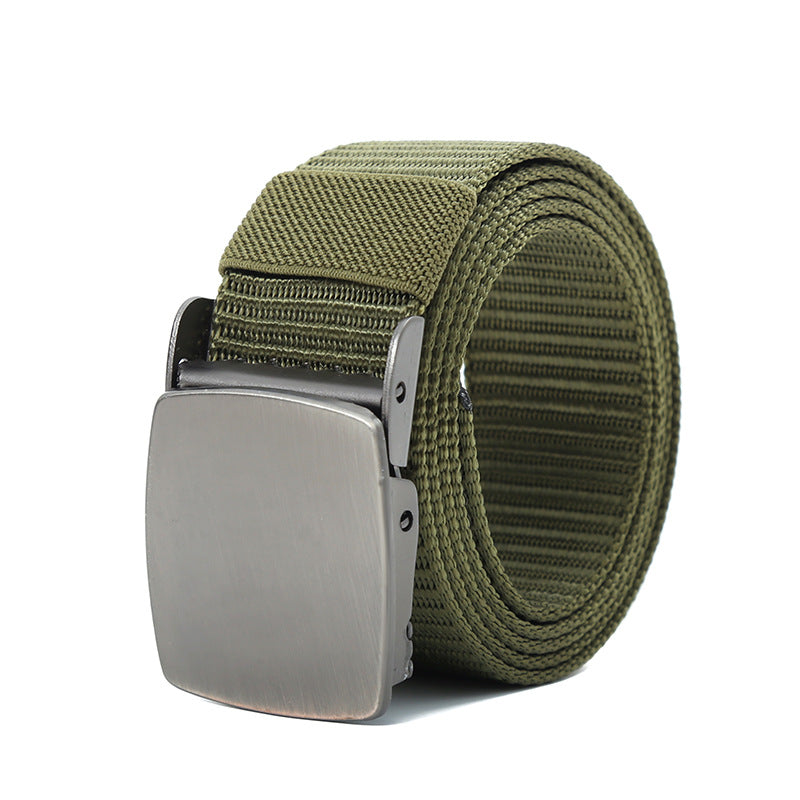Herren Heavy-Duty Canvas-Gürtel mit atmungsaktivem Gurtband