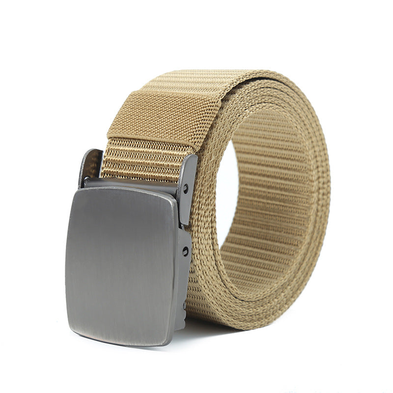 Herren Heavy-Duty Canvas-Gürtel mit atmungsaktivem Gurtband