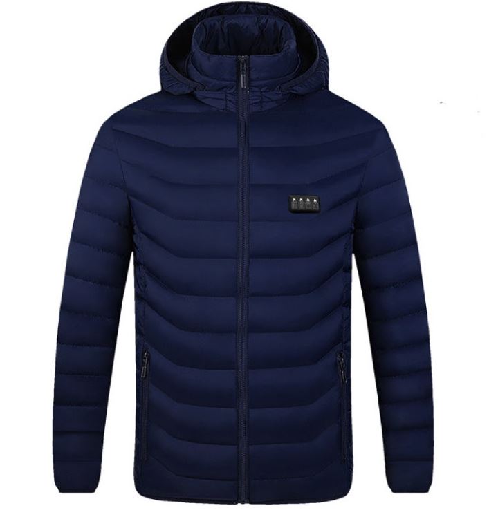 Rebolet | Herren- & Damen-Heizjacke – Beste wiederaufladbare beheizte Pufferjacke, leichte batteriebetriebene Winterjacke UK