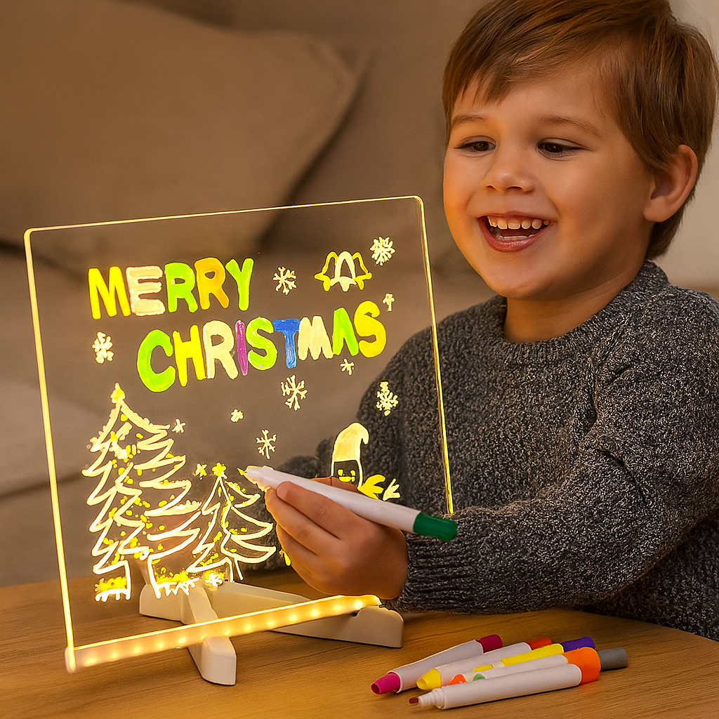 Rebolet | Leuchtendes LED Zeichenbrett für Kinder