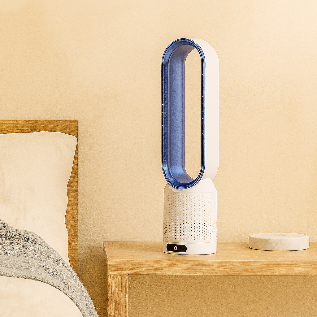 Rebolet | Tragbarer Luftkühler – Premium Ventilator mit Kühlfunktion & LED-Beleuchtung