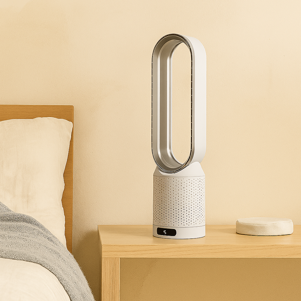 Rebolet | Tragbarer Luftkühler – Premium Ventilator mit Kühlfunktion & LED-Beleuchtung