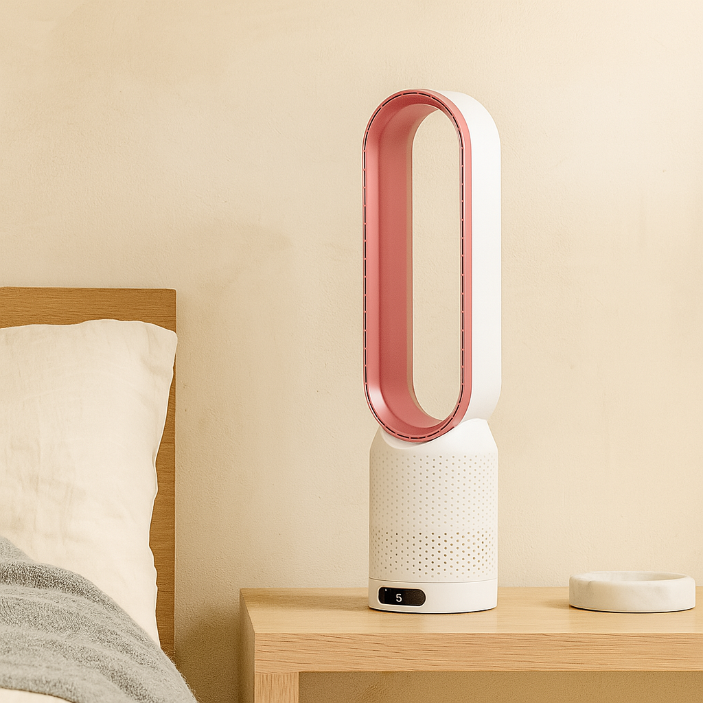 Rebolet | Tragbarer Luftkühler – Premium Ventilator mit Kühlfunktion & LED-Beleuchtung