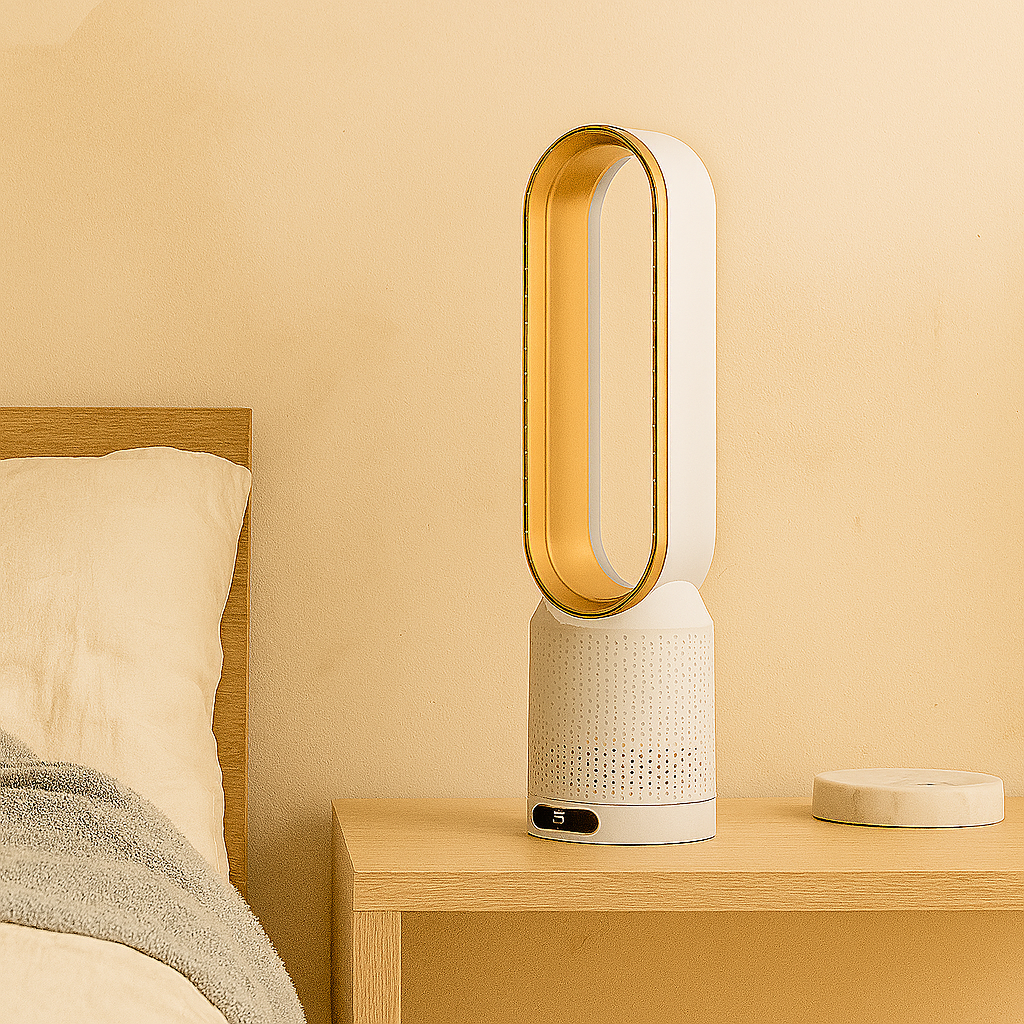Rebolet | Tragbarer Luftkühler – Premium Ventilator mit Kühlfunktion & LED-Beleuchtung