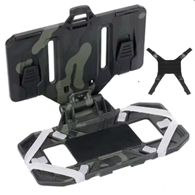 Tactical MOLLE Klapp-Navigationsboard – Handyhalterung für die Brust
