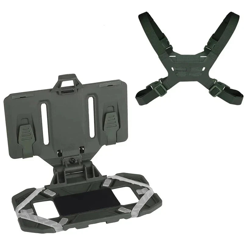 Tactical MOLLE Klapp-Navigationsboard – Handyhalterung für die Brust