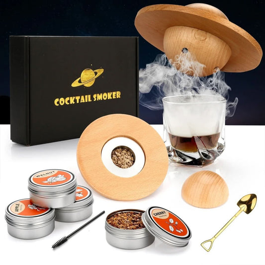 Rebolet | Cocktail Smoker Set für Whiskey- & Bourbon-Liebhaber