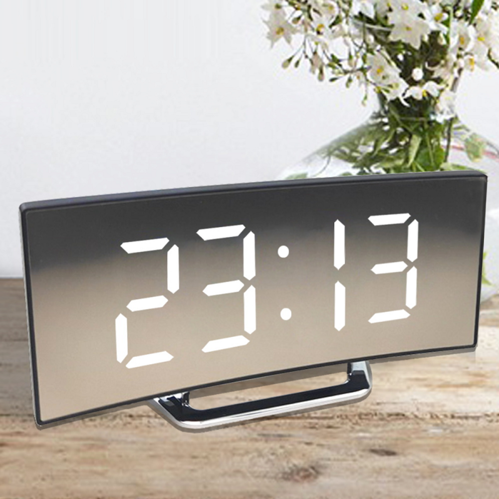Rebolet | Curveon - LED-Digitalwecker mit gebogenem Display