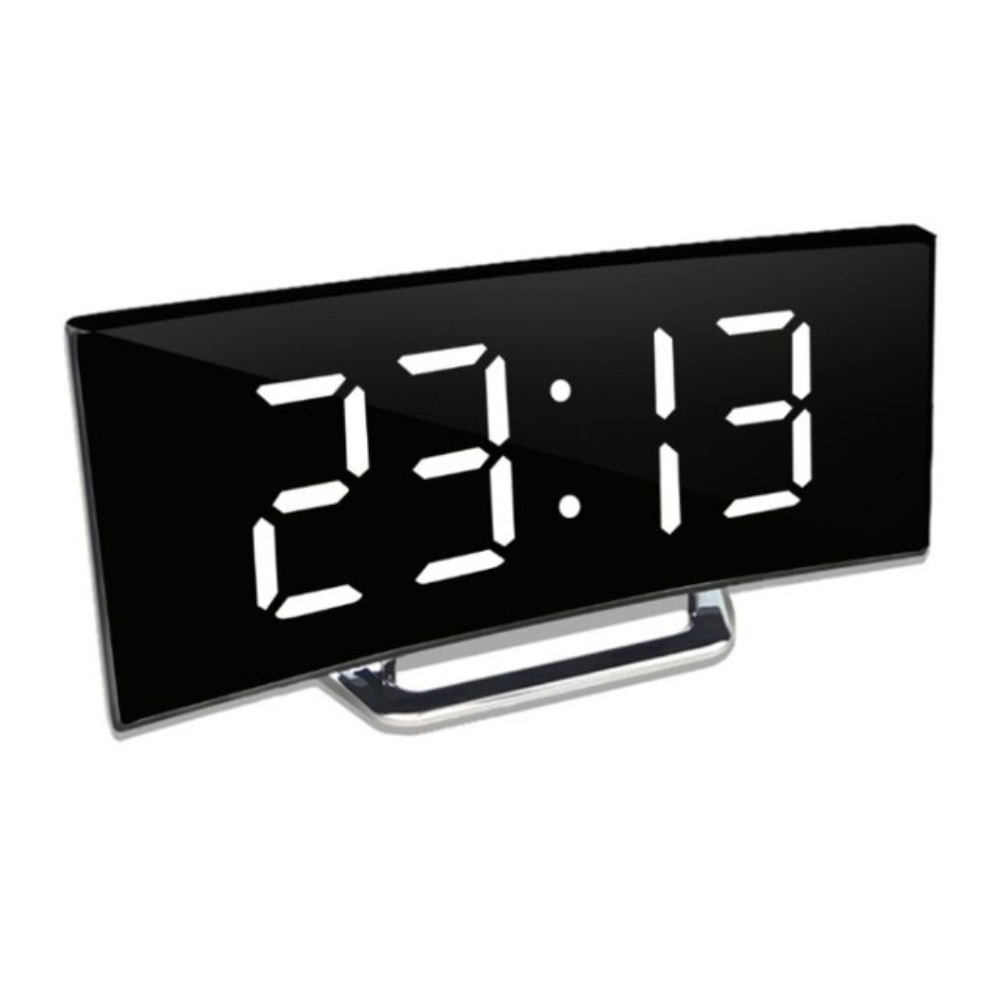 Rebolet | Curveon - LED-Digitalwecker mit gebogenem Display