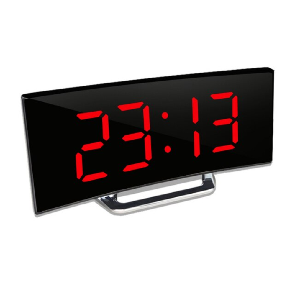 Rebolet | Curveon - LED-Digitalwecker mit gebogenem Display