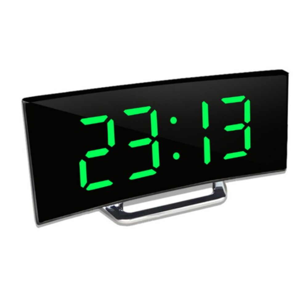 Rebolet | Curveon - LED-Digitalwecker mit gebogenem Display