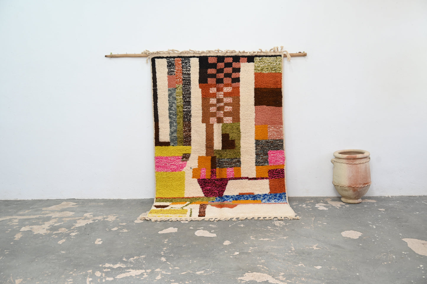 Rebolet| Tapis traditionnel Azilal 250 X 160 Cm