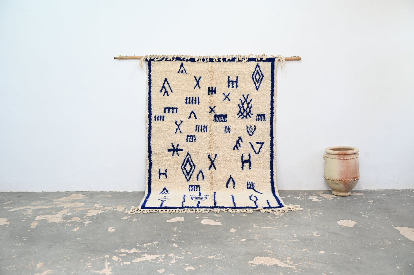 Rebolet| Tapis traditionnel Azilal 255 X 172 Cm