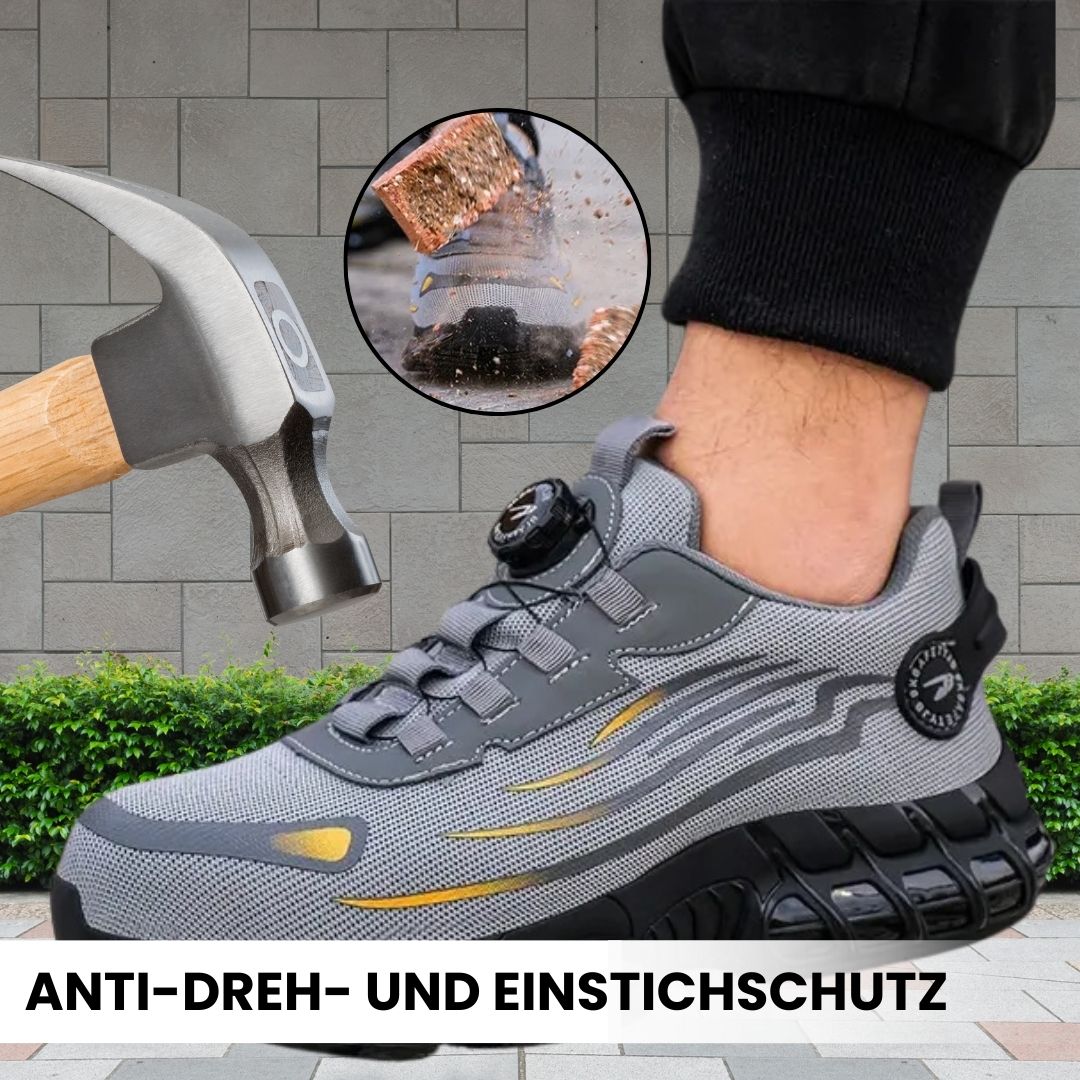SafeStep Ergonomische Sicherheitsschuhe – Schmerzlindernd & EN ISO 20345 Zertifiziert