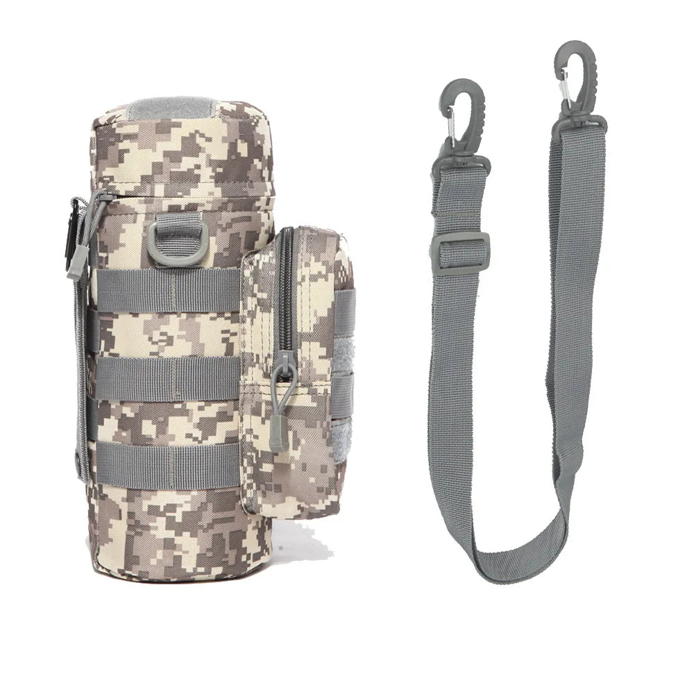 Tactical MOLLE Trinkflaschentasche – isoliert, abnehmbarer Riemen
