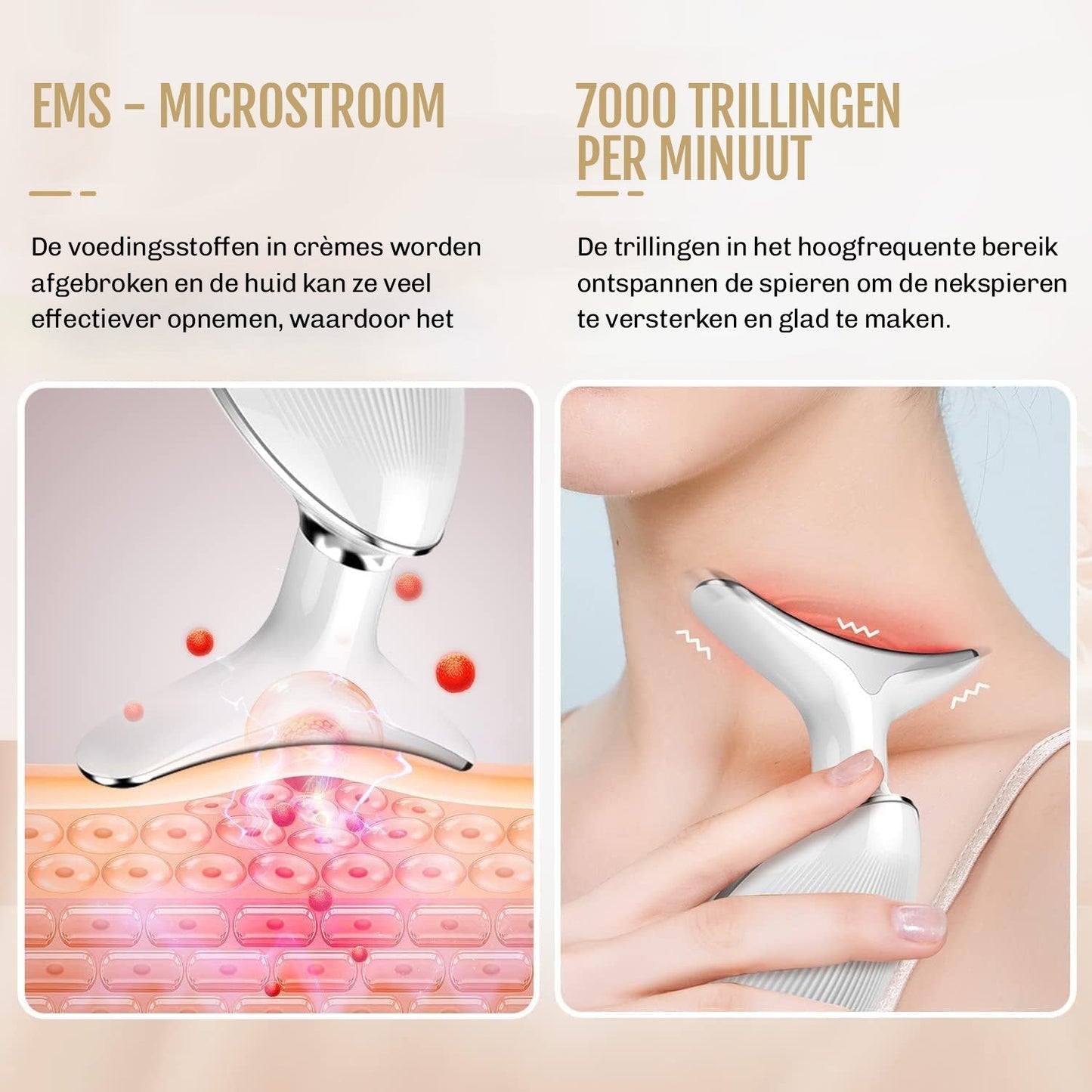 Rebolet | Visavera – Hautverjüngungsgerät 7-in-1 mit EMS & Lichttherapie