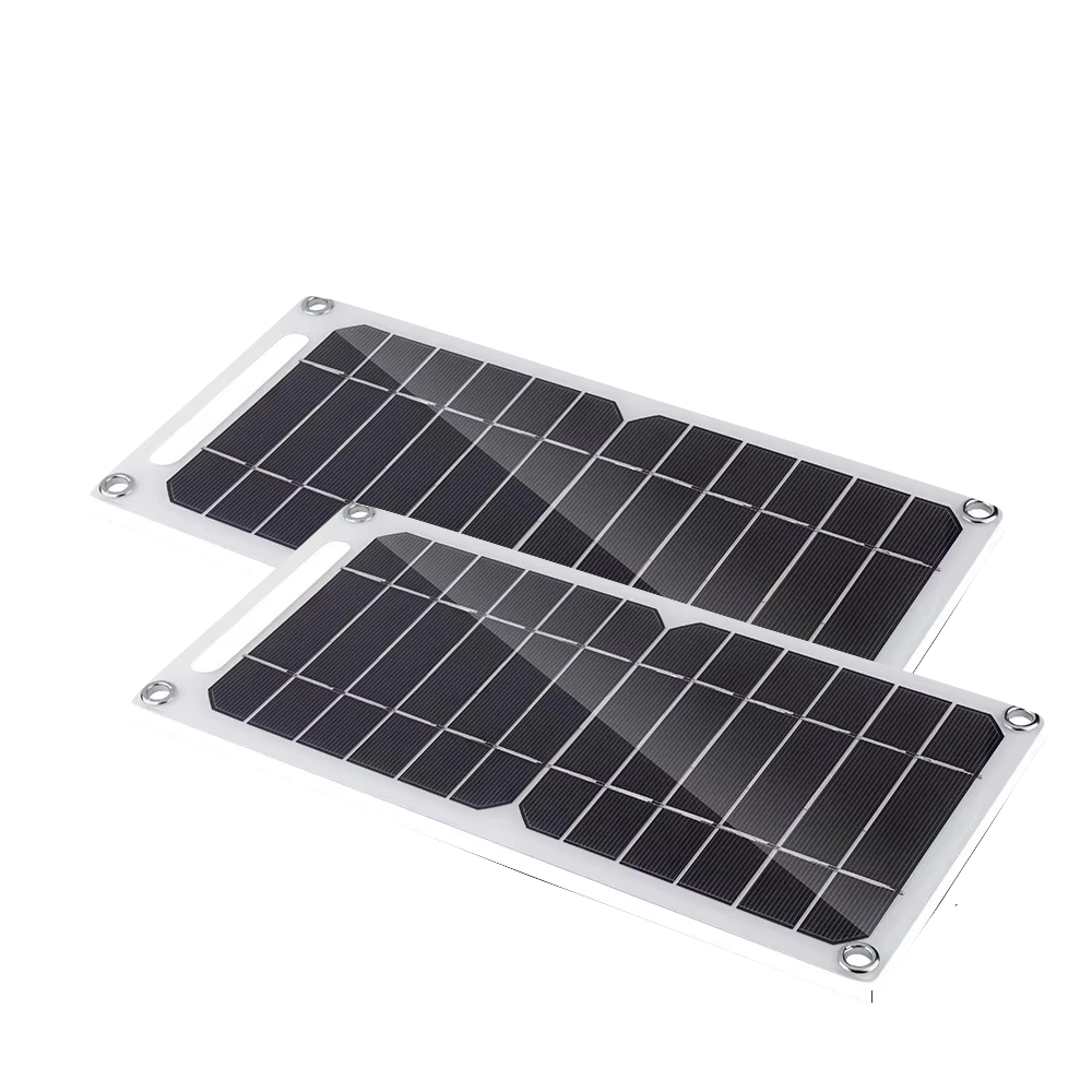 Tragbares Solarpanel mit USB – für Camping & Wandern