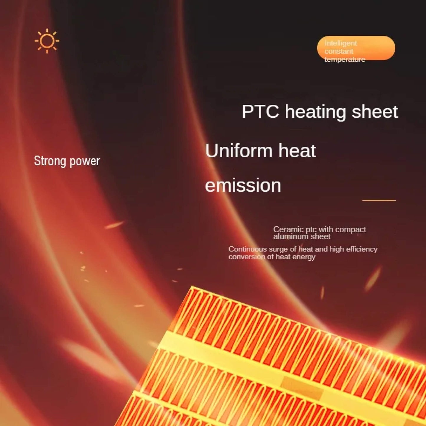 Rebolet | BreezeHeat | Kompakte Heizlüfter – Schnelles Heizen für Zuhause und Büro