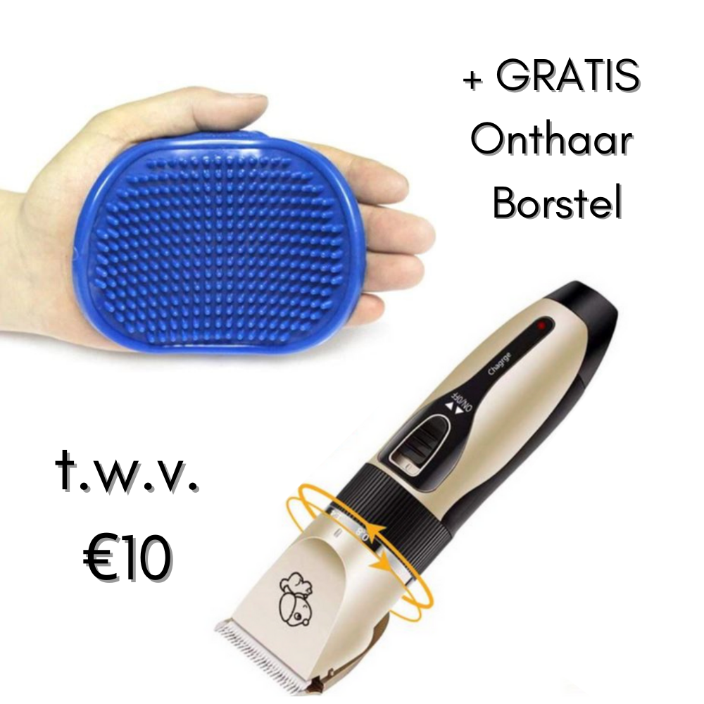 Rebolet | Petts – Hundeschermaschine mit 5 Stufen & Bürste – für alle Felltypen