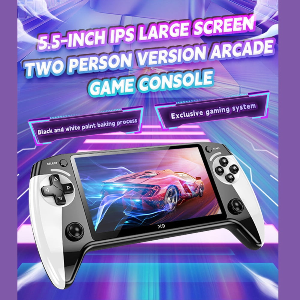 Handheld Retro Spielkonsole, tragbarer Video-Player, integrierte Spiele