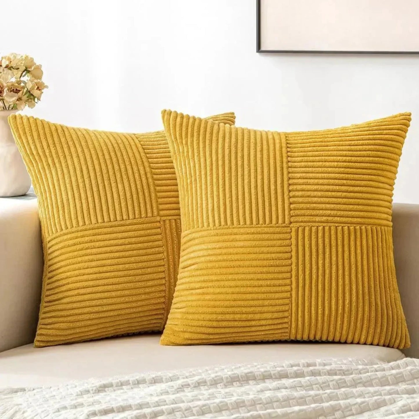 Rebolet | Luxus-Kissenbezüge aus Samt - weich und luxuriös für Sofa und Bett