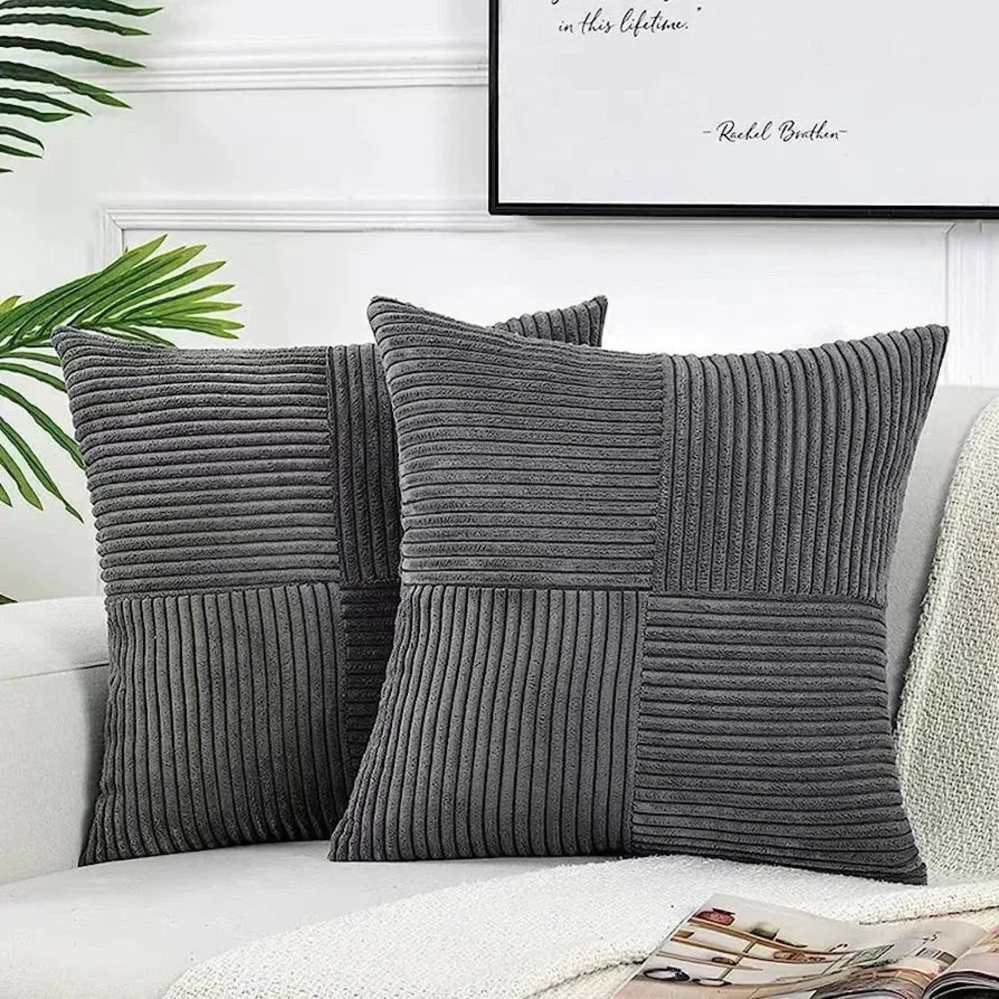 Rebolet | Luxus-Kissenbezüge aus Samt - weich und luxuriös für Sofa und Bett