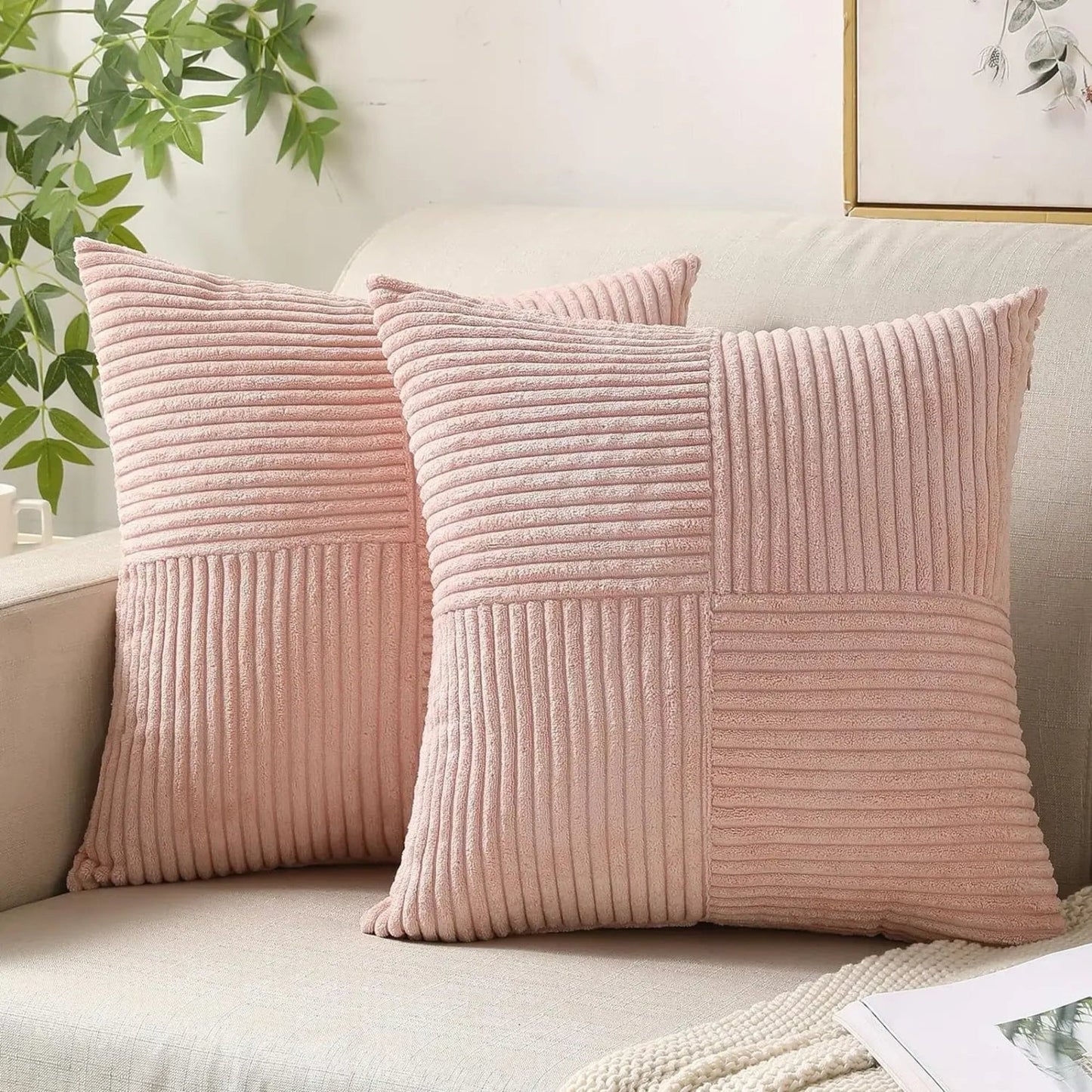 Rebolet | Luxus-Kissenbezüge aus Samt - weich und luxuriös für Sofa und Bett