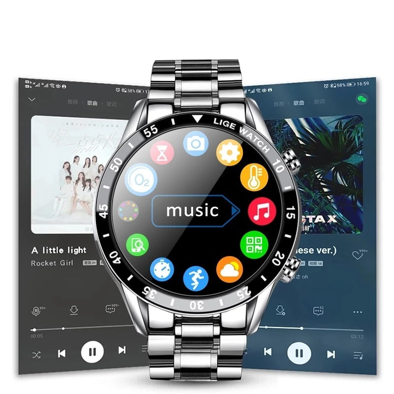 Rebolet | Orben – Smartwatch Deluxe mit Gesundheitsfunktionen – Alltag & Sport