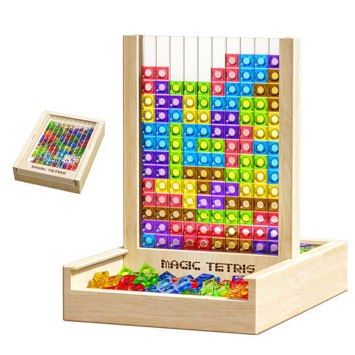 Rebolet | Holz Tetris Puzzle Magisches Denkspiel