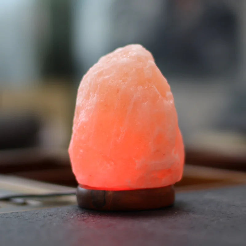 USB Himalaya-Salzlampe, Farbwechsel LED Kristall-Nachtlicht
