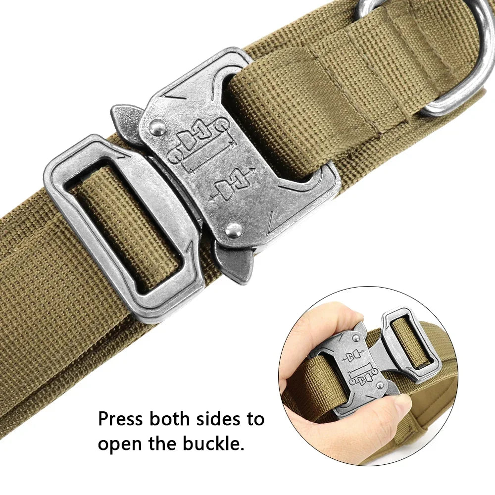 Tactical Hundehalsband & Leinen-Set