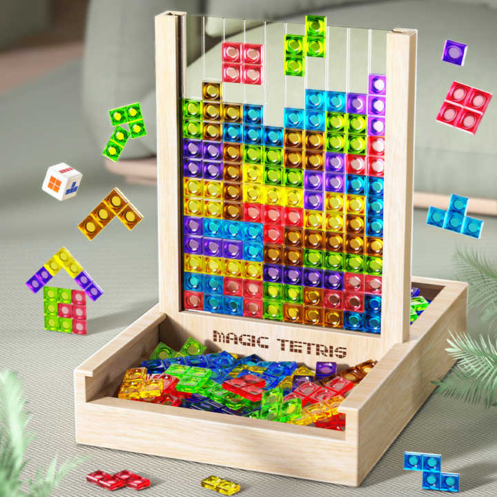 Rebolet | Holz Tetris Puzzle Magisches Denkspiel