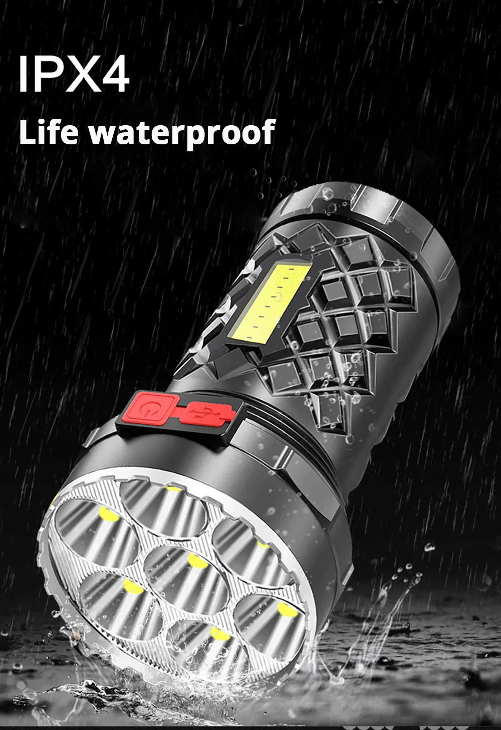Rebolet | Ultra leistungsstarker LED wiederaufladbarer Taschenlampe