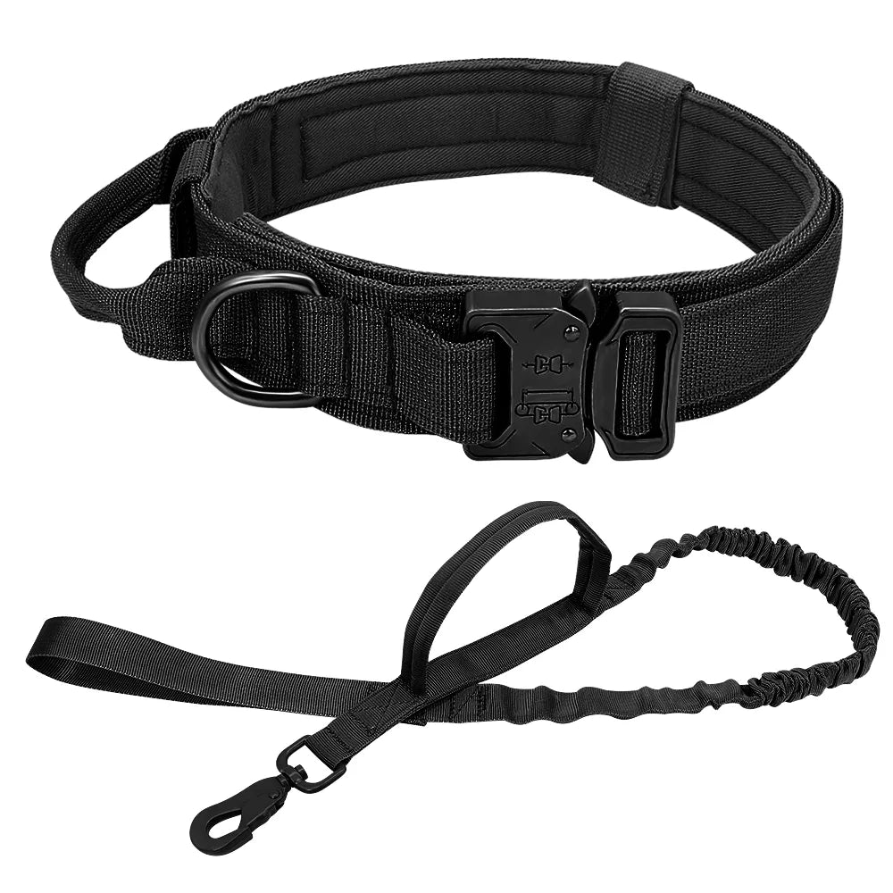 Tactical Hundehalsband & Leinen-Set