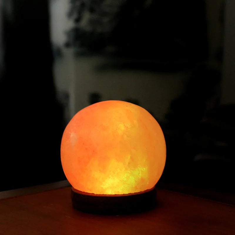 USB Himalaya-Salzlampe, Farbwechsel LED Kristall-Nachtlicht