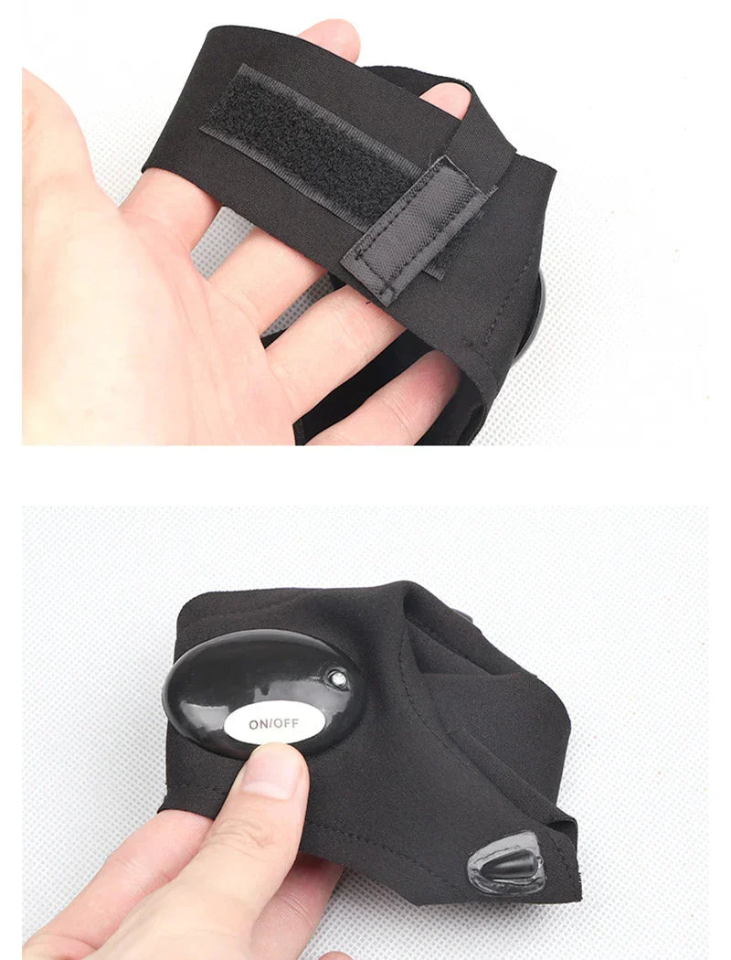 Rebolet | LED Taschenlampenhandschuhe