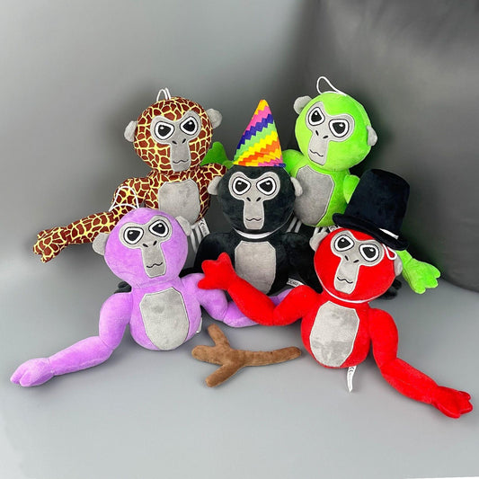 Rebolet | Bunte Affen Plüschfigur Kuscheltier