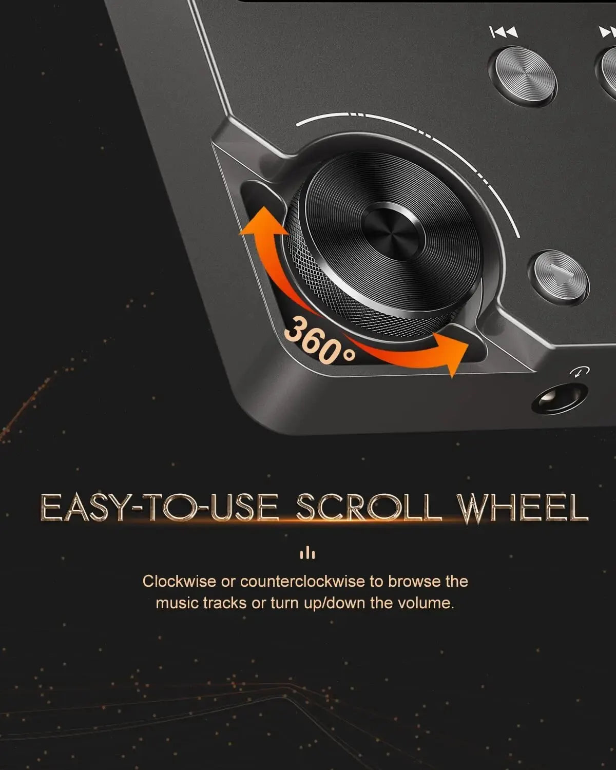 Rebolet | HiFi MP3 Player MECHEN-M30 – Premium verlustfreies Audio mit 64GB Speicherkarte, unterstützt bis zu 256GB