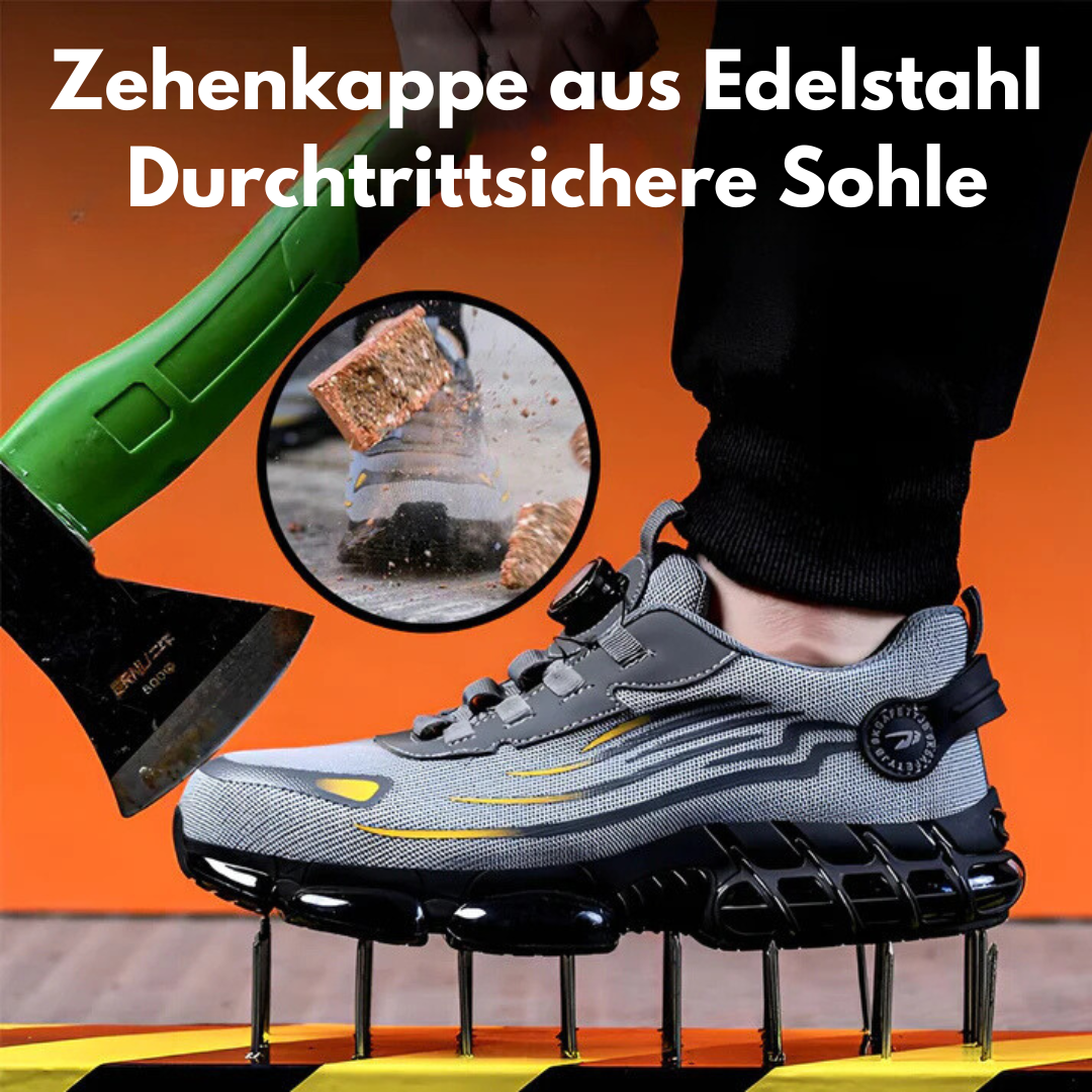 SafeStep Ergonomische Sicherheitsschuhe – Schmerzlindernd & EN ISO 20345 Zertifiziert