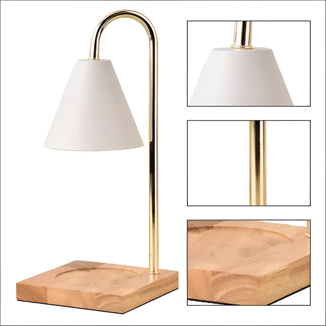 Rebolet| LuminaFlame - Gemütliche flammenlose Kerzenwärmer Lampe