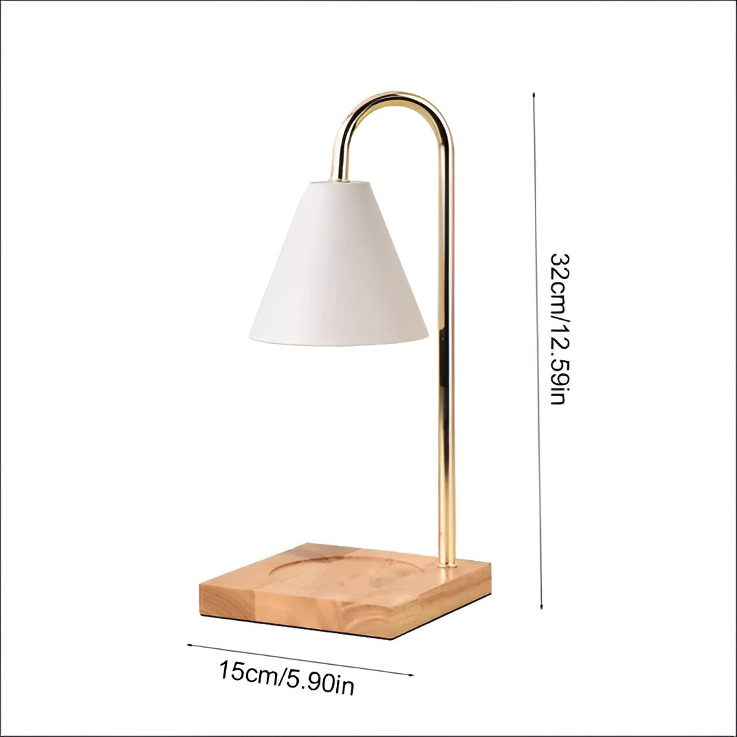Rebolet| LuminaFlame - Gemütliche flammenlose Kerzenwärmer Lampe