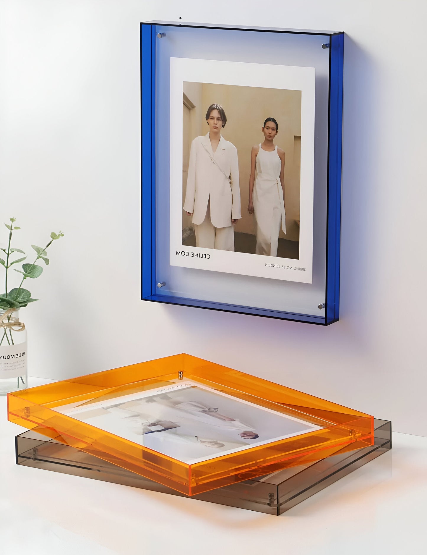 Rebolet| RectaCryl Bilderrahmen - Moderner, Minimalistischer Acryl Bilderrahmen