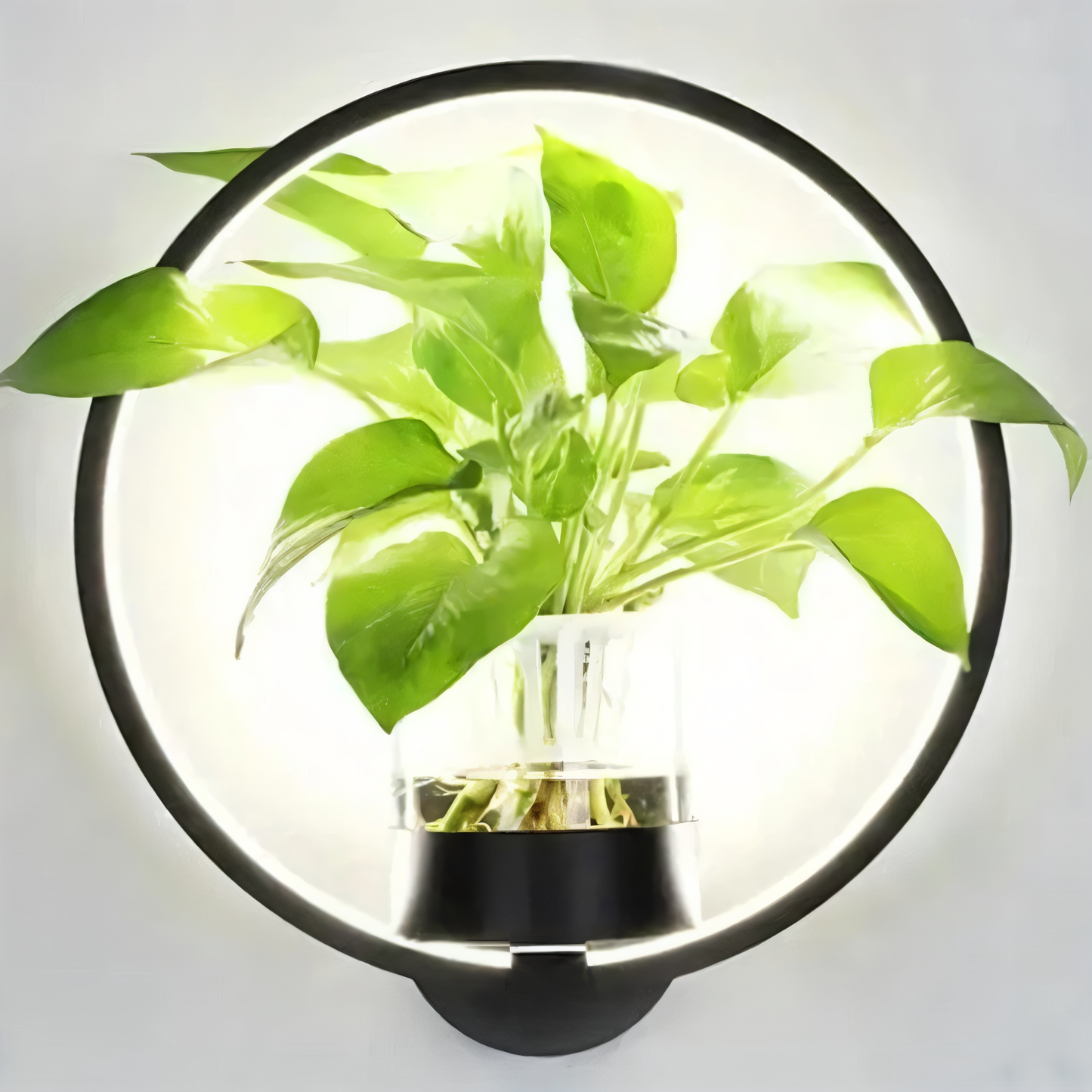 Rebolet| VerdantLume LED-Wandleuchte mit Pflanzenhalter