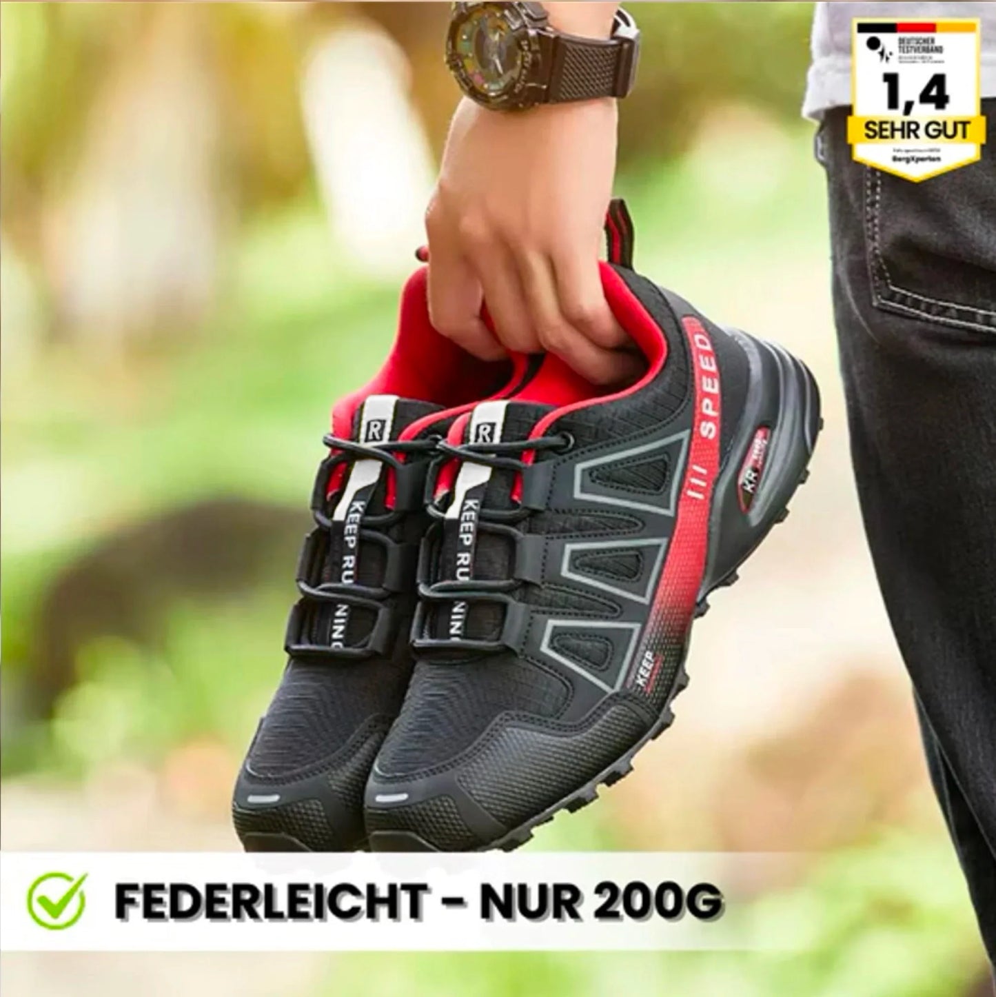 Rebolet | OrthoTrekking - Orthopädische schmerzlindernde Wanderschuhe